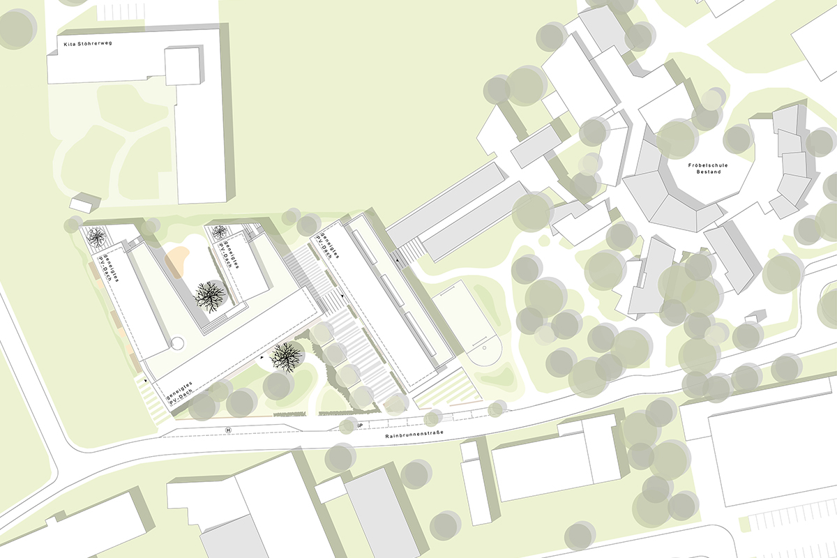 Schulzentrum am Rainbrunnen in Schorndorf