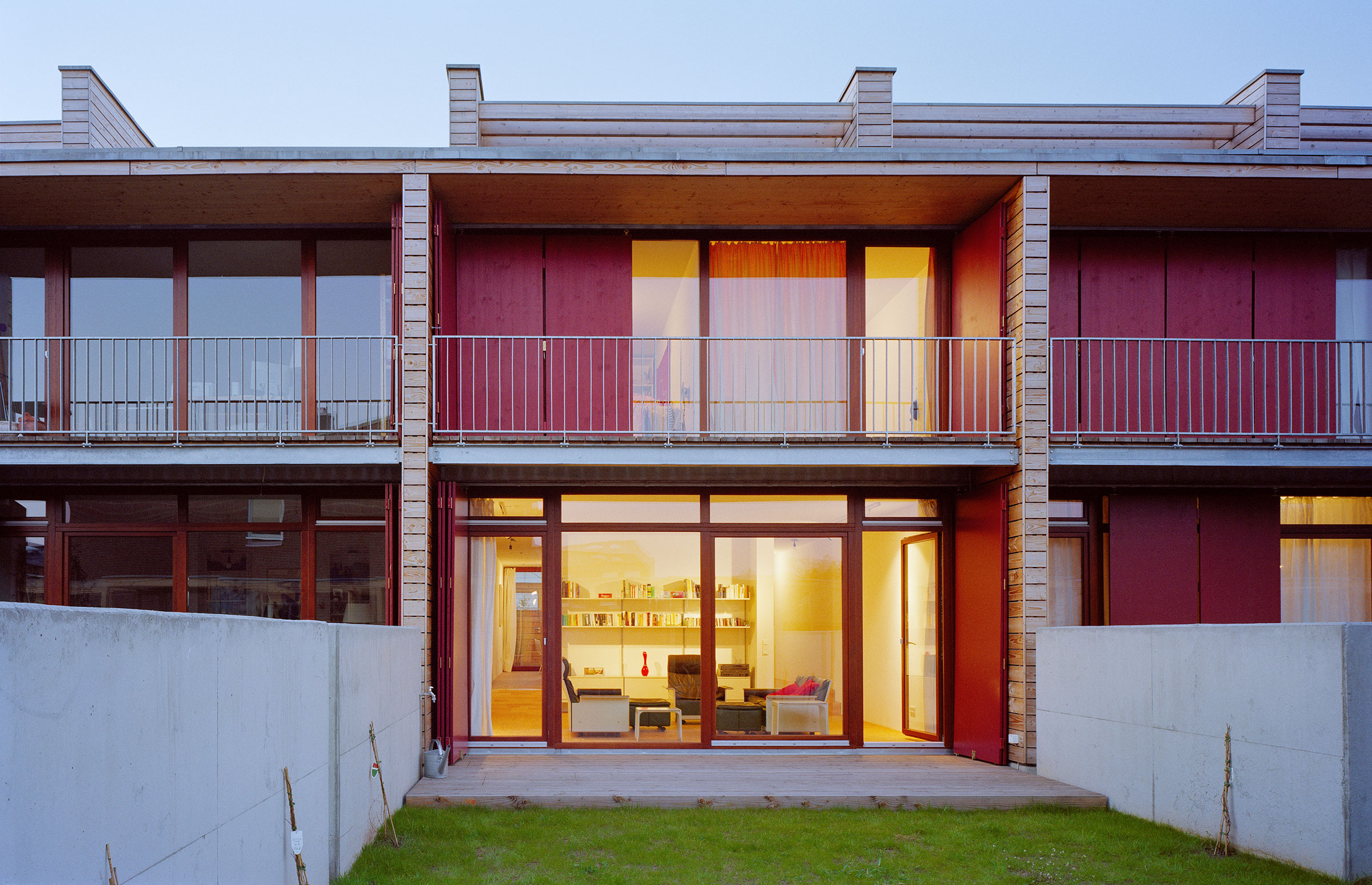 Baugruppe Planstraße A - 22 Reihenhäuser