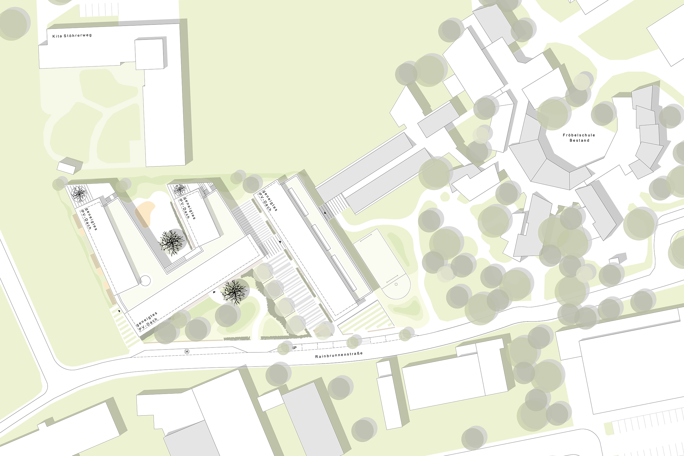 Schulzentrum am Rainbrunnen in Schorndorf