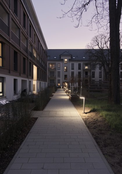 TETRIS-Wohnriegel - Kastel Housing